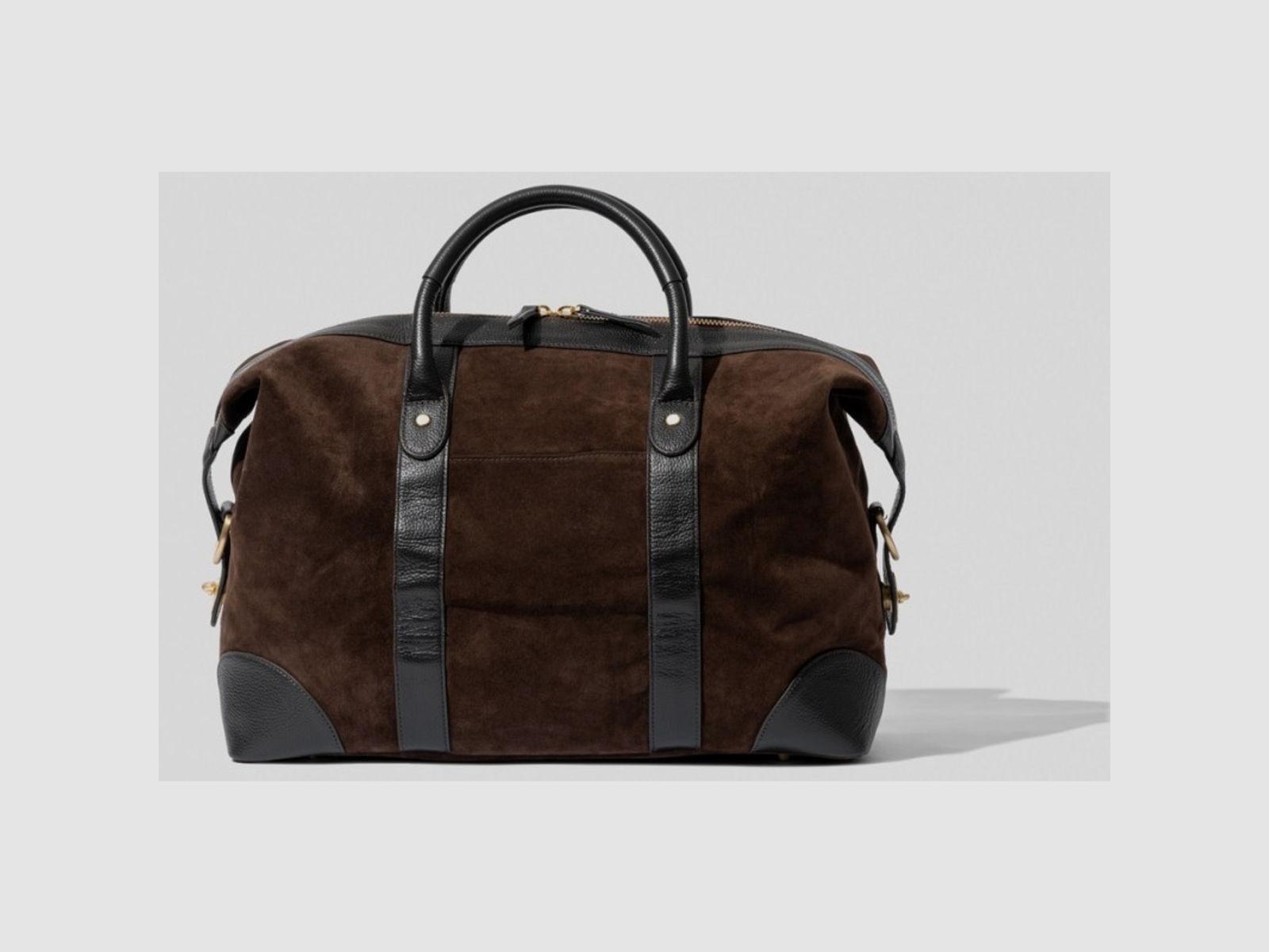 Baron Classic Weekend Bag Small Brown Suede
