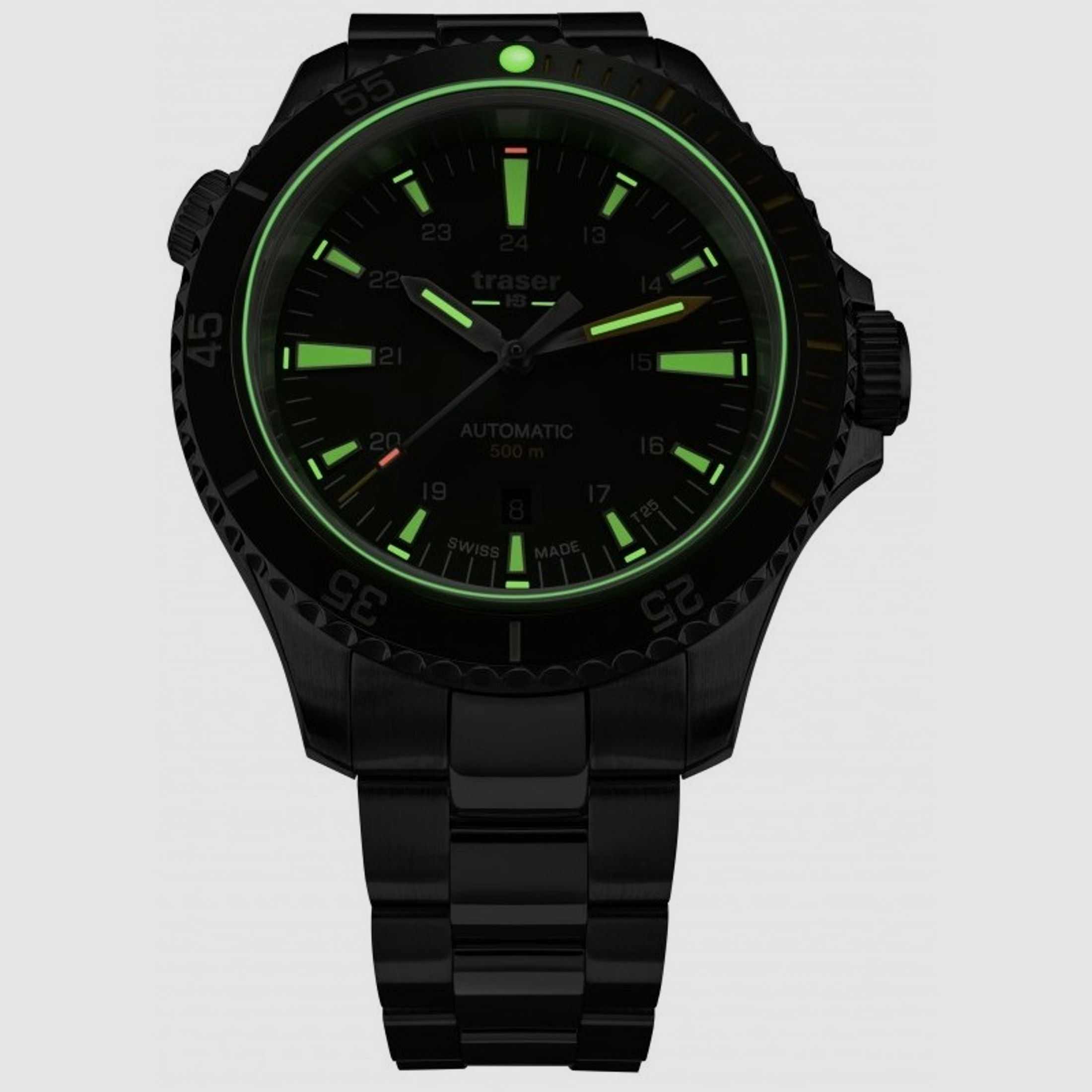Traser H3 P67 Diver Automatic Green, Special Set
