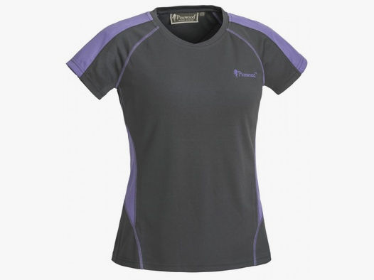 Pinewood Active T-Shirt Damen Grau/Lavendel