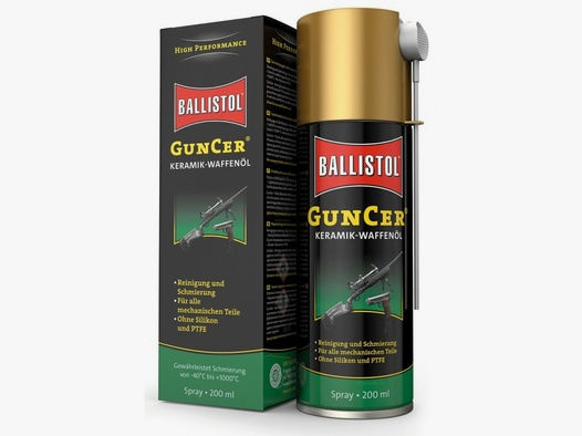 BALLISTOL GunCer Waffenöl mit Keramik-Additiven 200ml