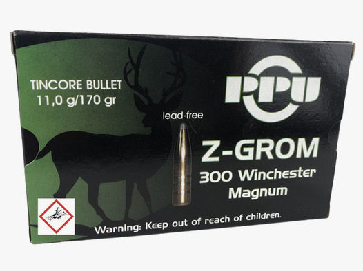 PPU Z-Grom .300 Win Mag 170 gr.