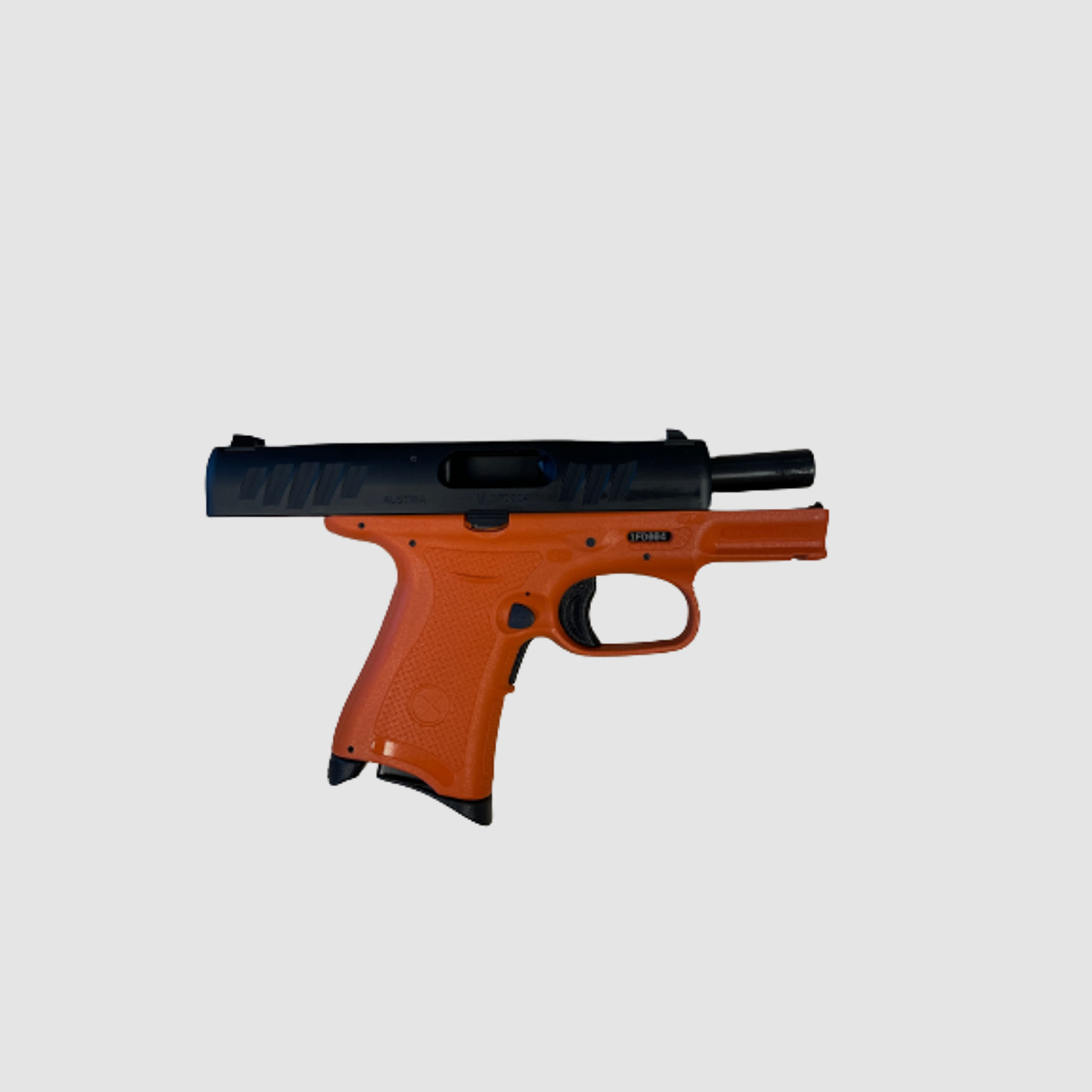 BUBIX BRO Orange Selbstladepistole Kal. 9mm Luger