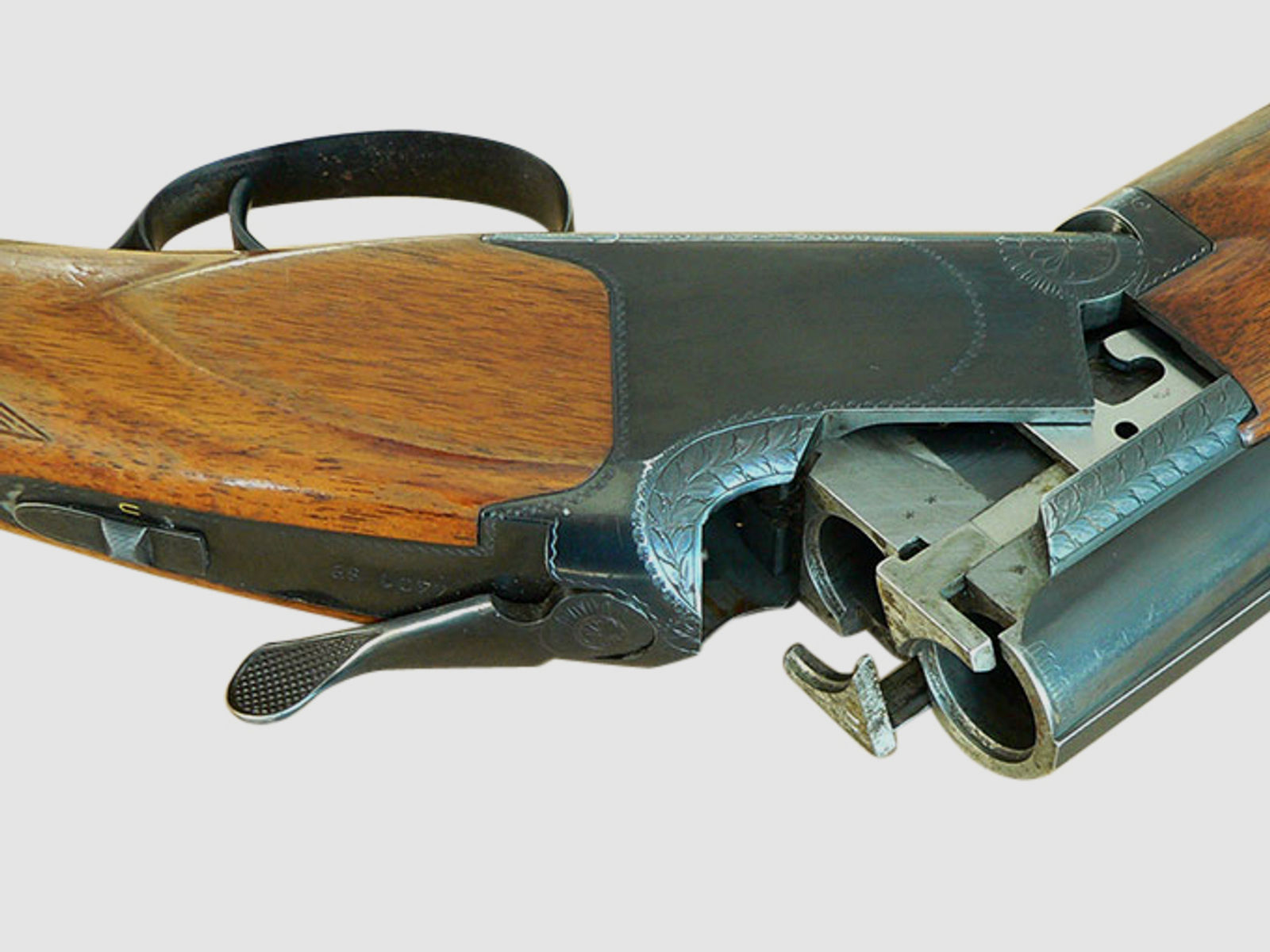 Bockdoppelflinte FN B25, Kal. 12/70