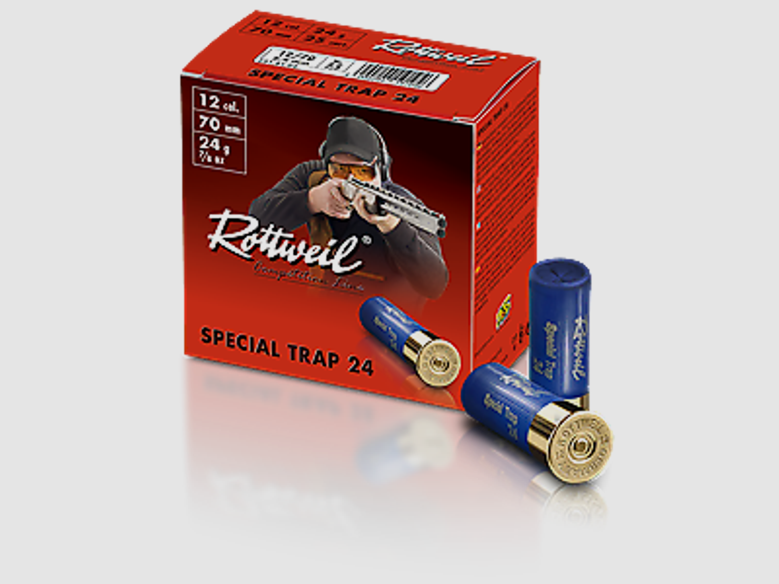 ROTTWEIL 12/70 Special Trap 2,4mm 24g 250 Schuss