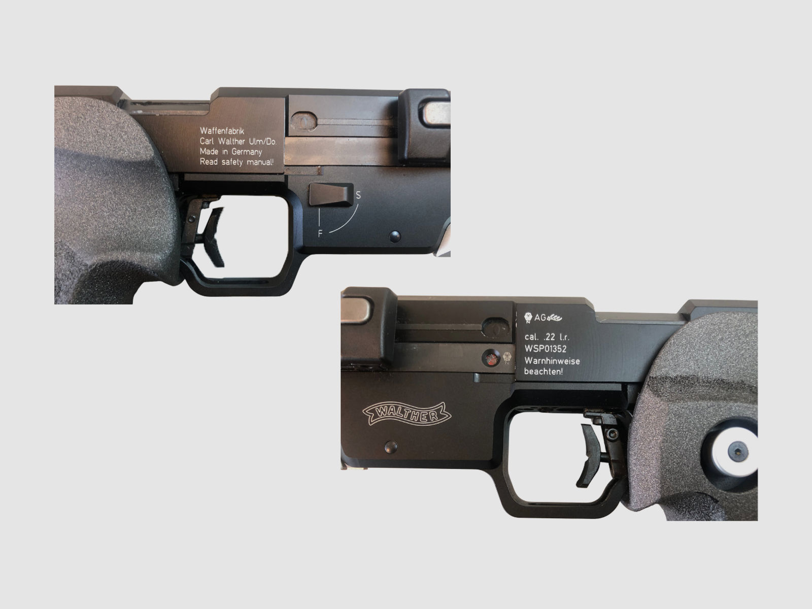 Pistole Walther .22Ir WSP01352 Modell SSP
