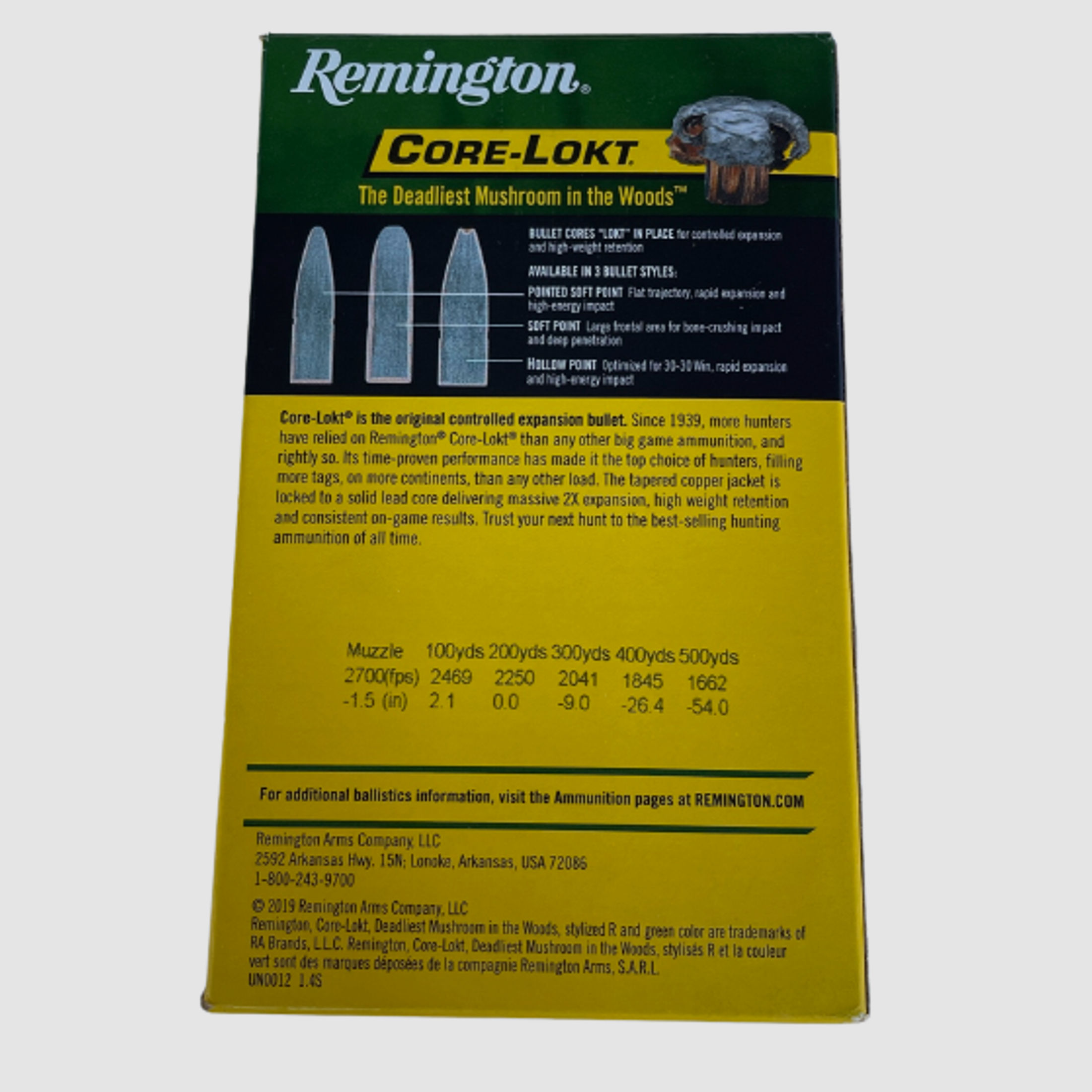 Remington Core-Lokt PSP 30.06 SPRG