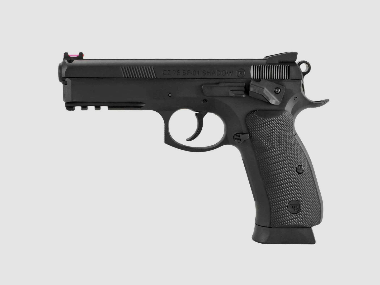 Komplettset CZ SP-01 Shadow Co2-Pistole Kaliber 4,5 mm Stahl BB (P18) + 10 Co2-Kapseln Umarex + 1500 Stahl-BB's Umarex
