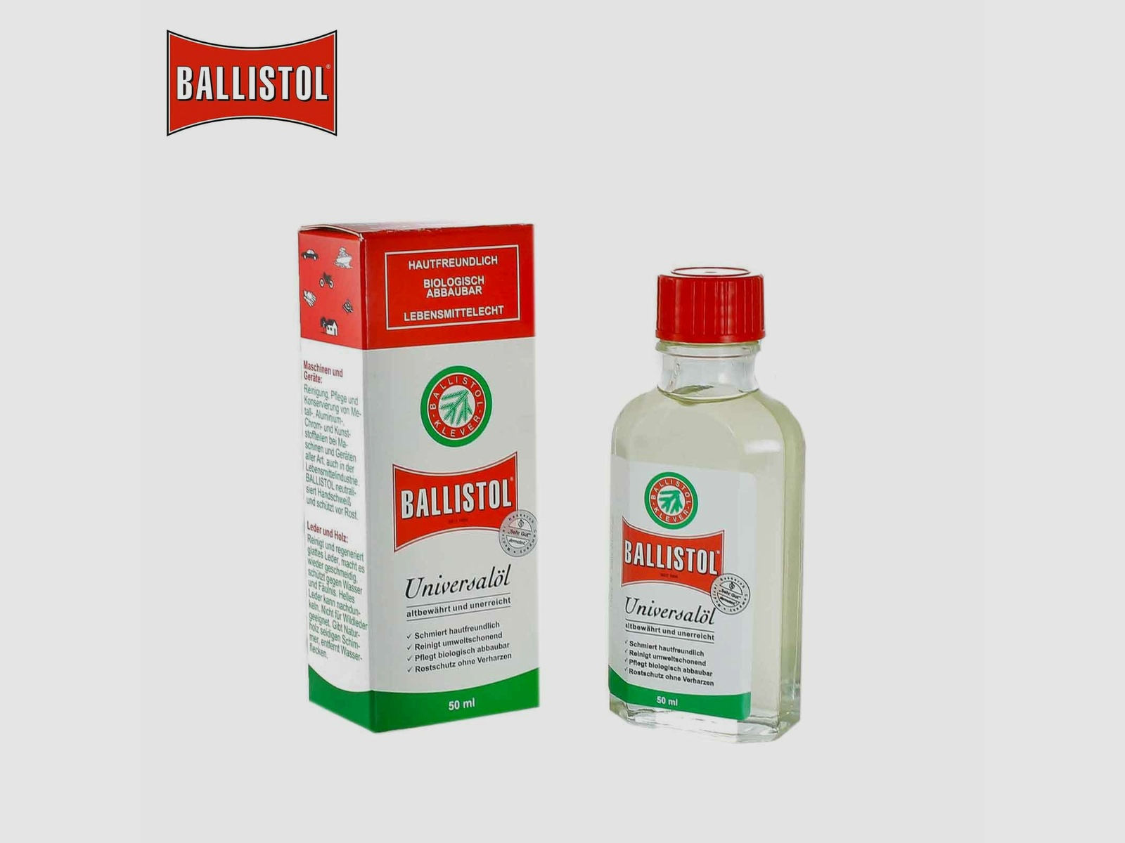 Klever Ballistol Waffenöl Flasche 50 ml