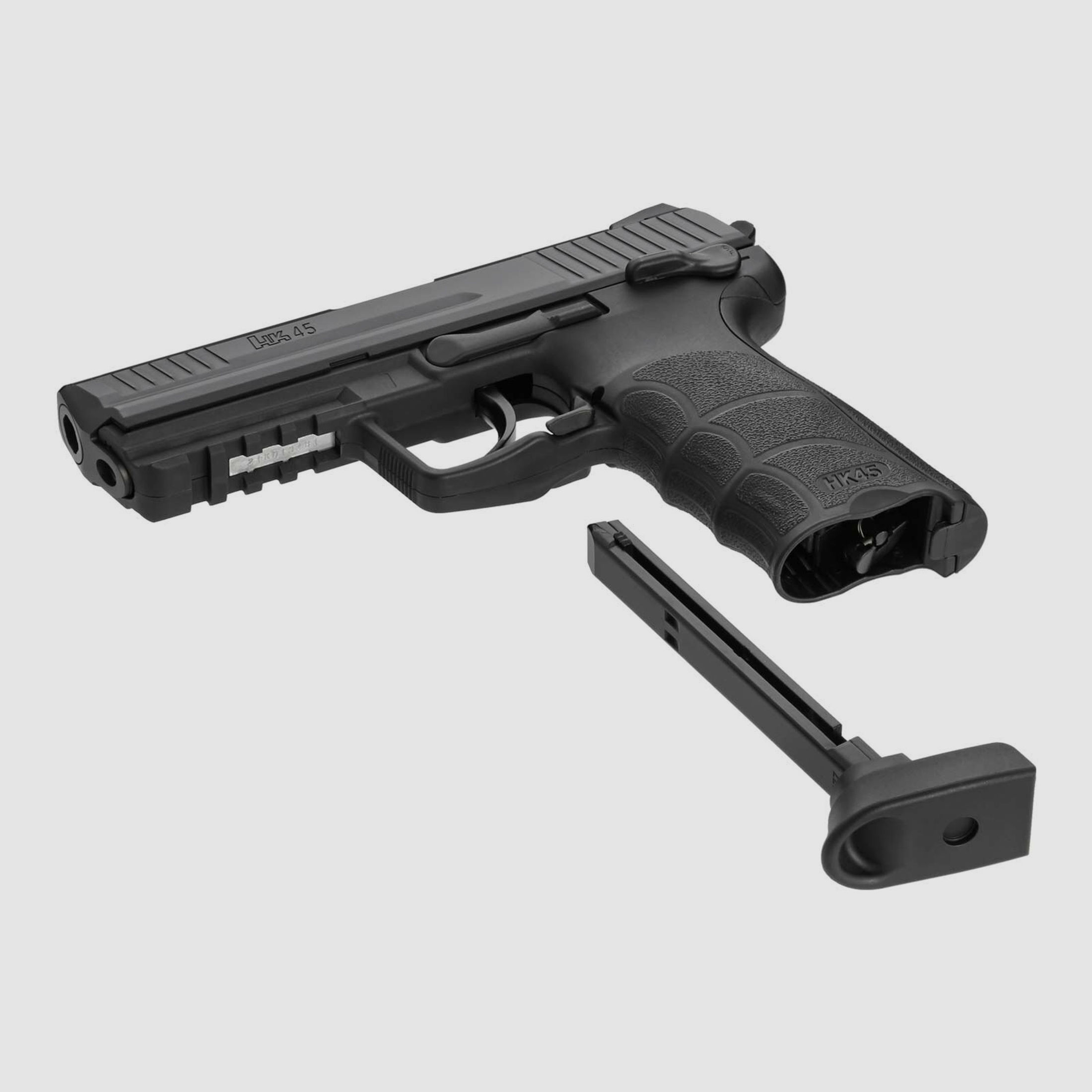 Kofferset Heckler & Koch HK45 Co2-Pistole 4,5 mm Stahl BB (P18)