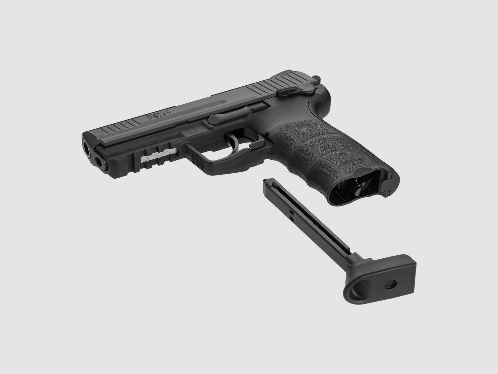 Kofferset Heckler & Koch HK45 Co2-Pistole 4,5 mm Stahl BB (P18)