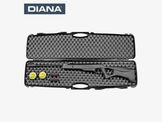 SET Knicklauf Luftgewehr Diana Eleven - 4,5 mm Diabolo (P18) + Koffer inklusive 2 Zahlenschlösser + 1000 Diabolos