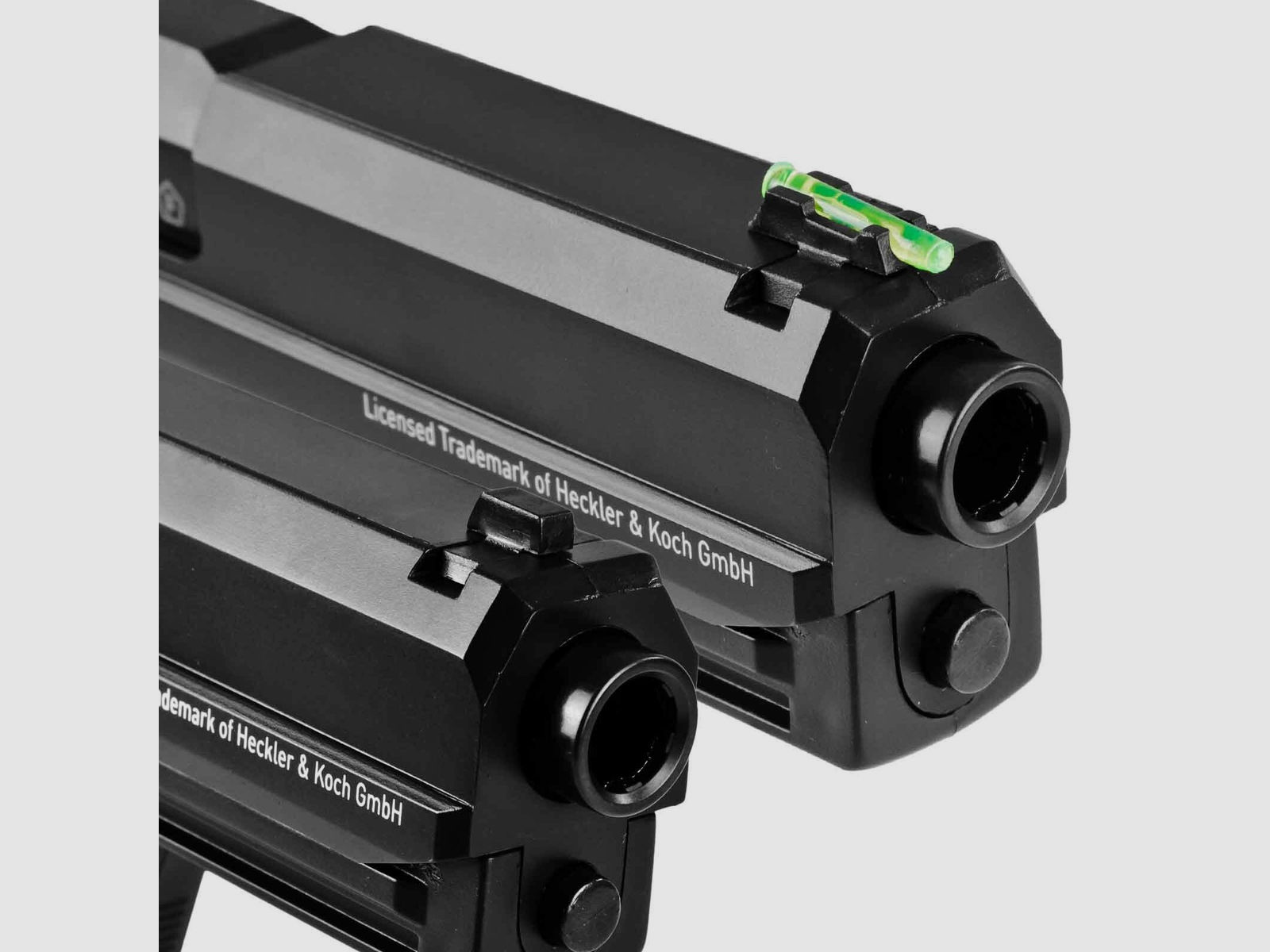 Komplettset Heckler & Koch P8 Softair-Co2-Pistole Kaliber 6 mm BB NBB (P18)