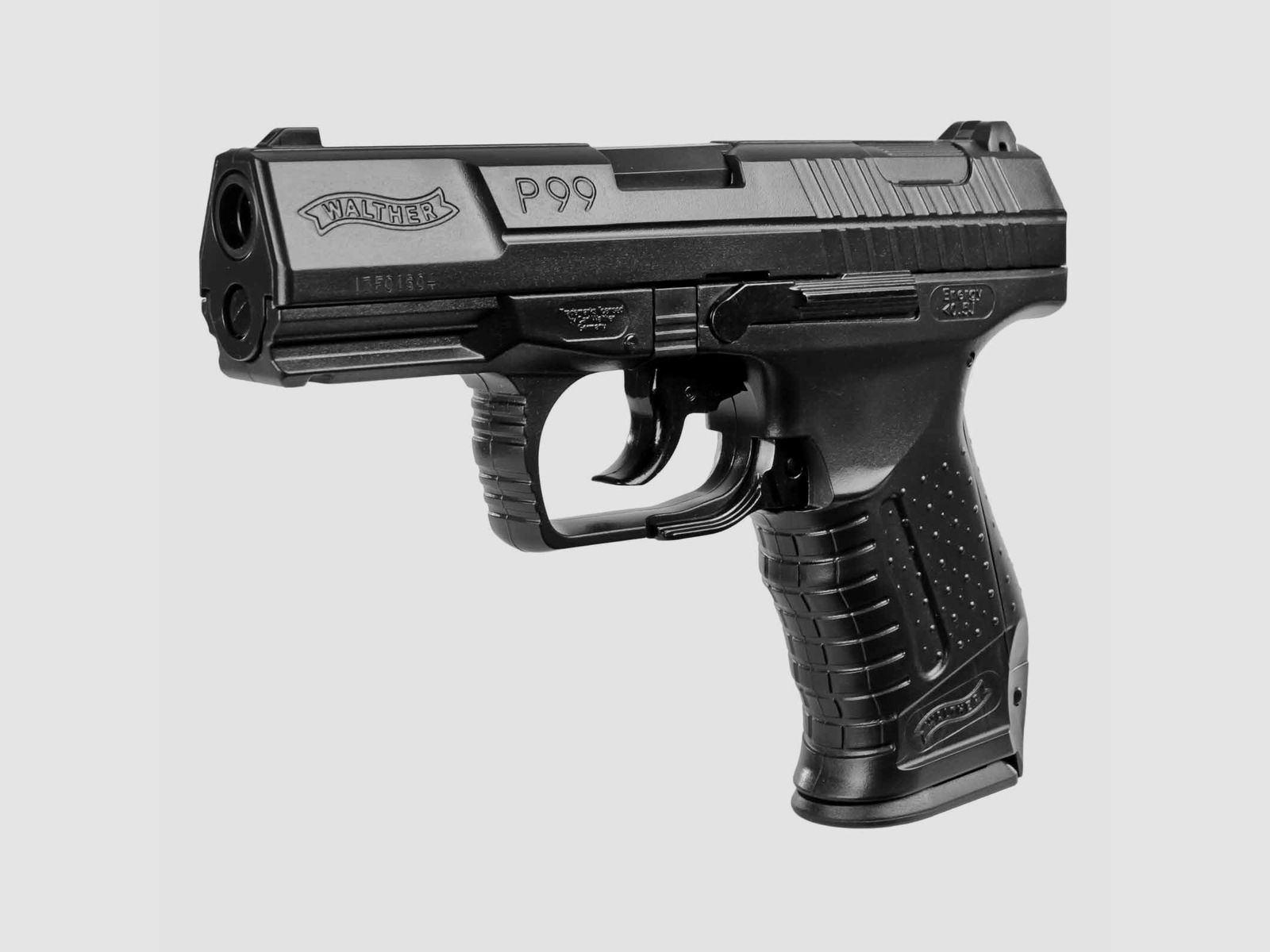 SET Walther P99 Schwarz Federdruck Softair-Pistole 6 mm BB (P14) + 800 BB