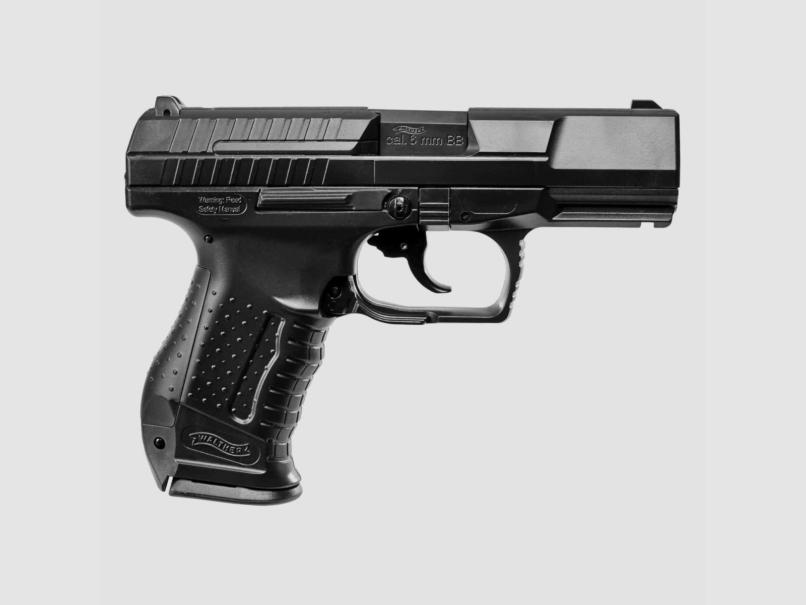 SET Walther P99 Schwarz Federdruck Softair-Pistole 6 mm BB (P14) + 800 BB