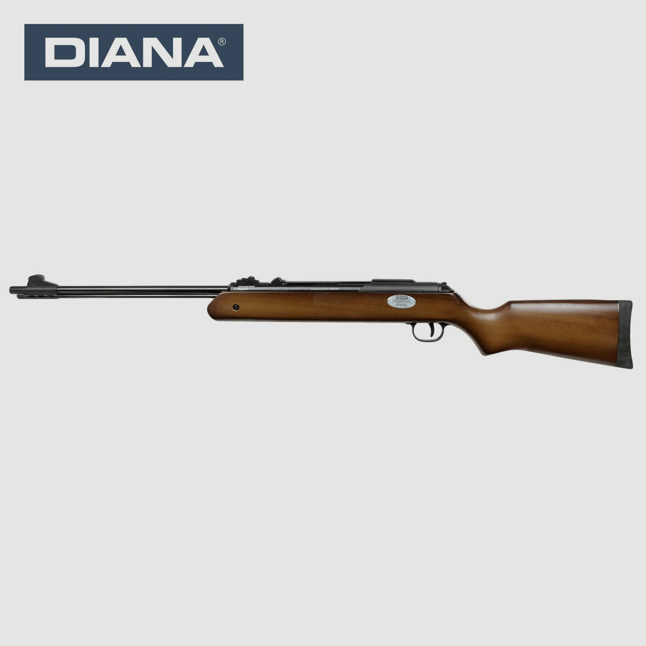 Diana Federdruck Oktoberfestgewehr - Luftgewehr Kaliber 4,4 mm Rundkugeln (P18)