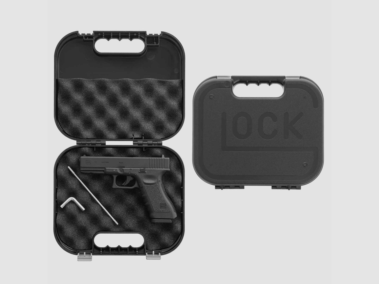 Glock 17 Co2-Pistole Kaliber 4,5 mm Stahl BB / Diabolo Blowback (P18)