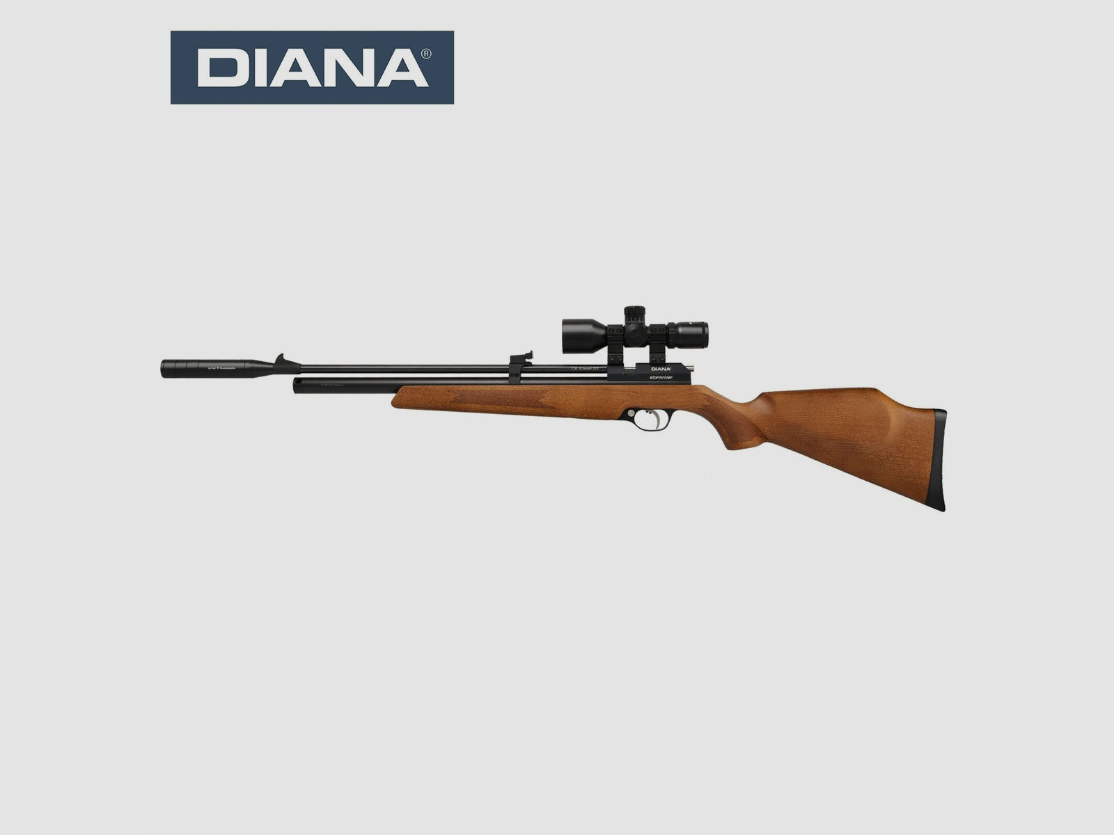 Diana Stormrider Pressluftgewehr Kaliber 4,5 mm Diabolo (P18) + ZF 3-9x42