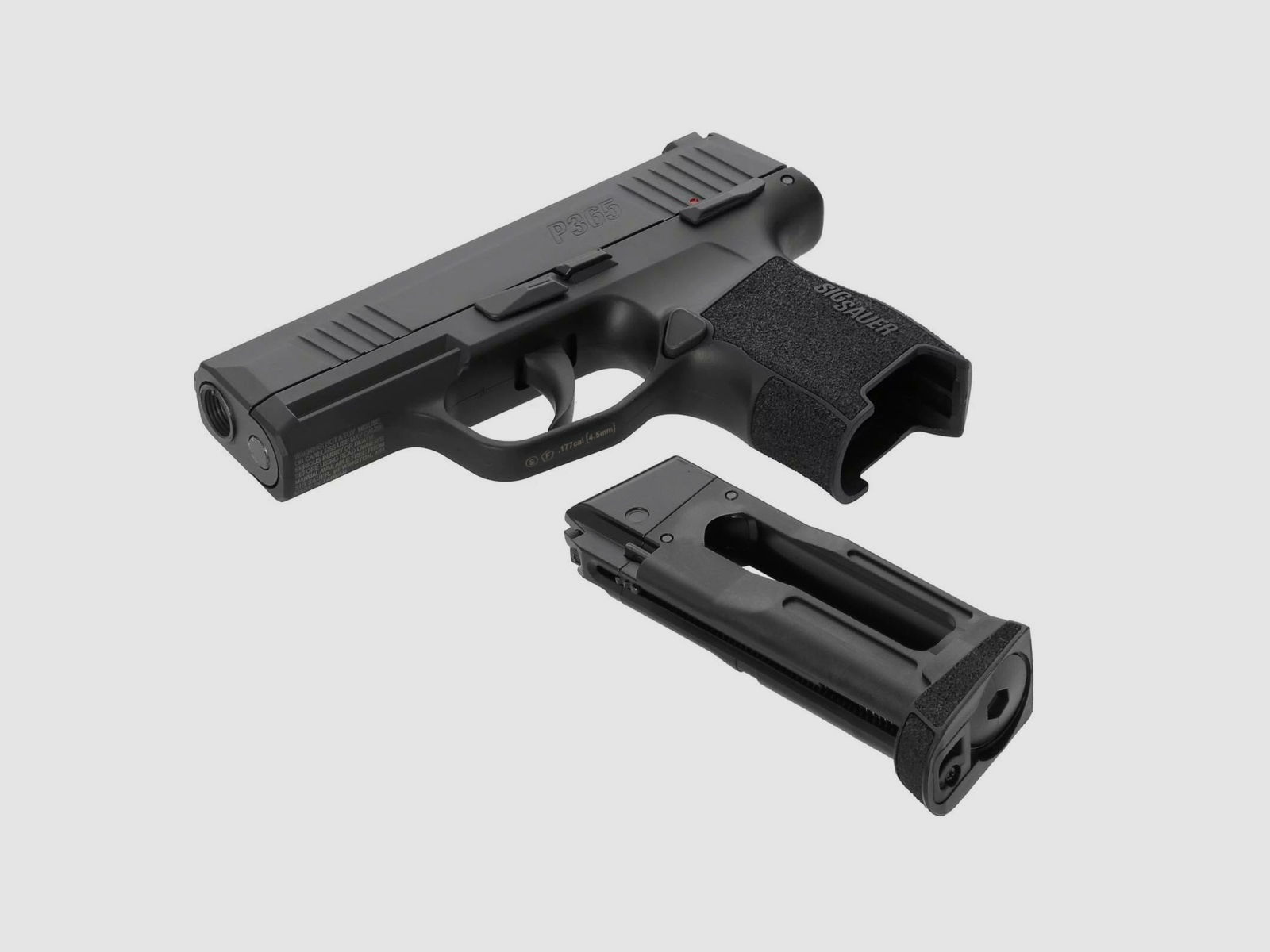 SET SIG SAUER P365 4,5 mm BB Blowback Co2-Pistole (P18)