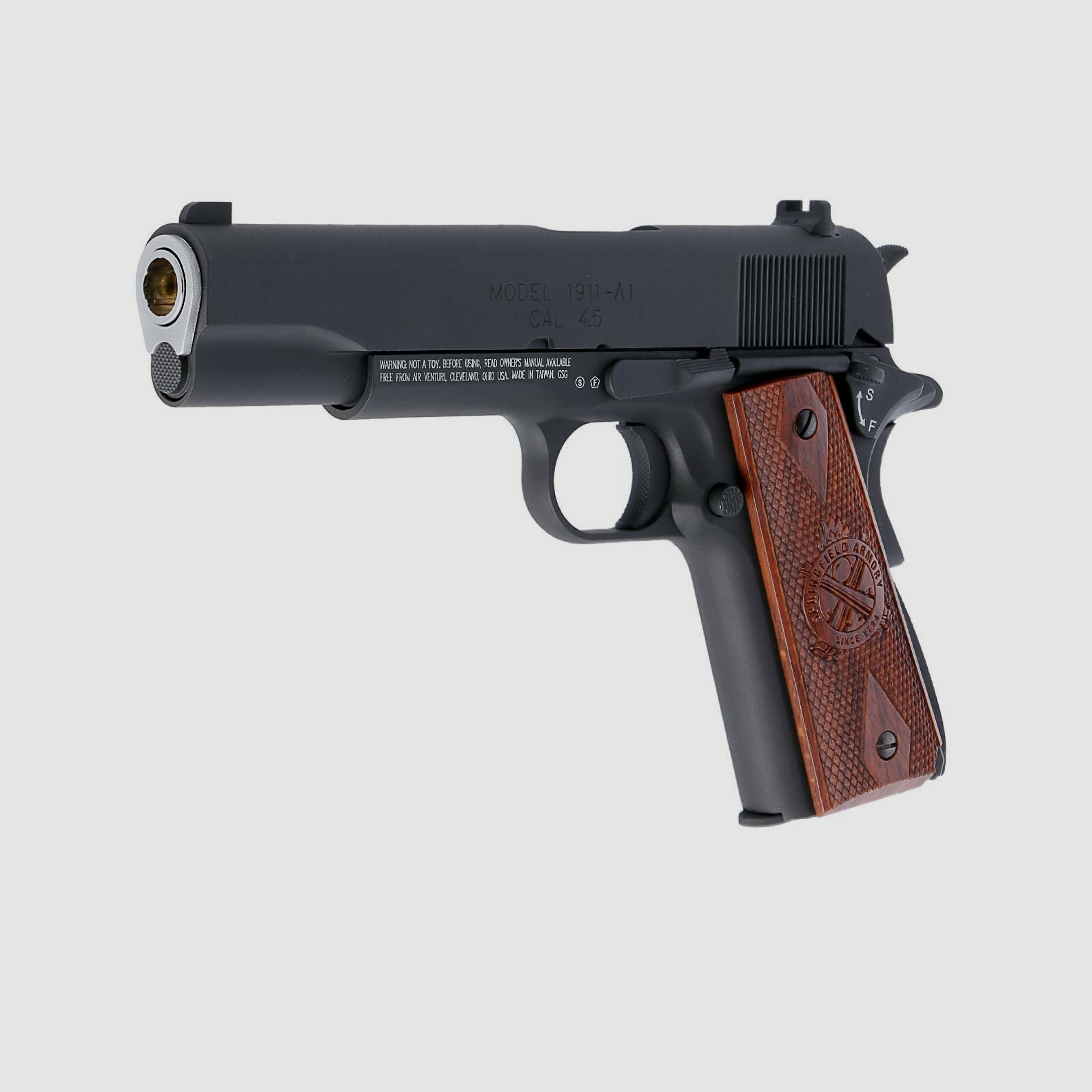 Superset Springfield 1911 Vollmetall 4,5 mm BB Blowback Co2-Pistole (P18)