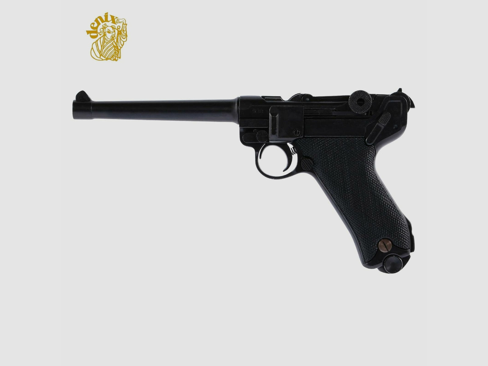 Denix Dekomodell Luger Pistole P08 Parabellum Schwarz 1898