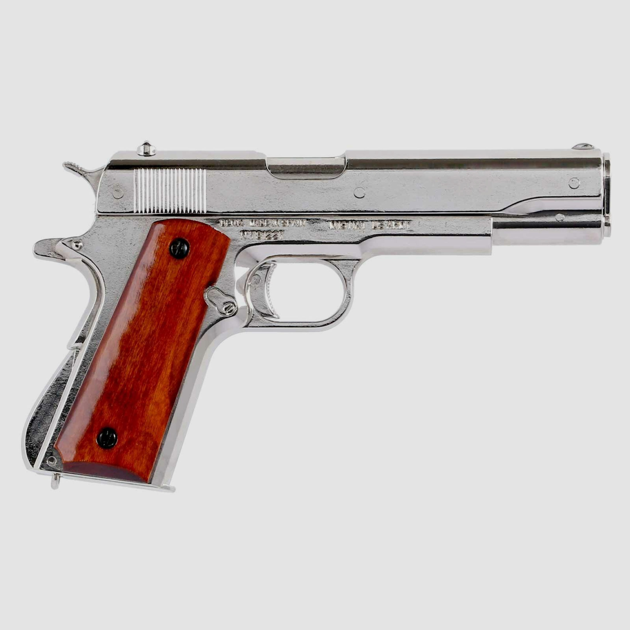 Denix Dekomodell 45er Colt Government M1911A1 Automatik Vernickelt