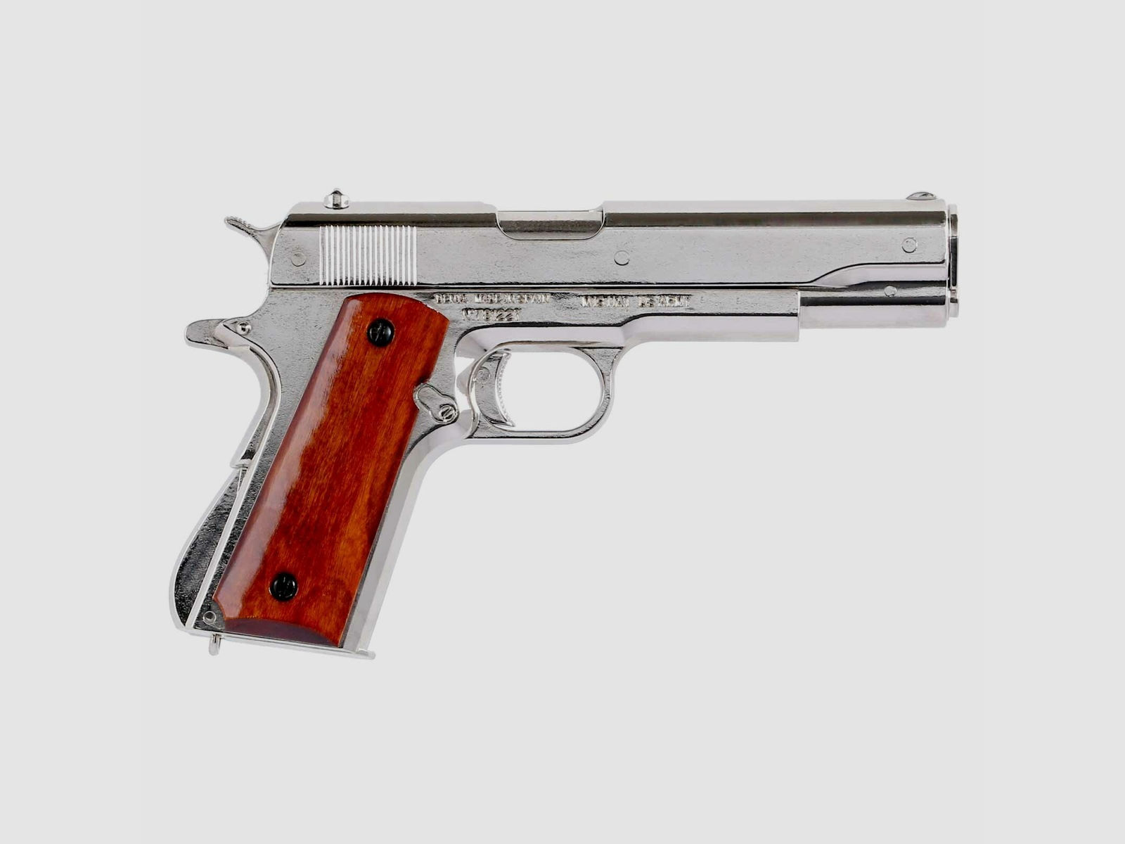 Denix Dekomodell 45er Colt Government M1911A1 Automatik Vernickelt