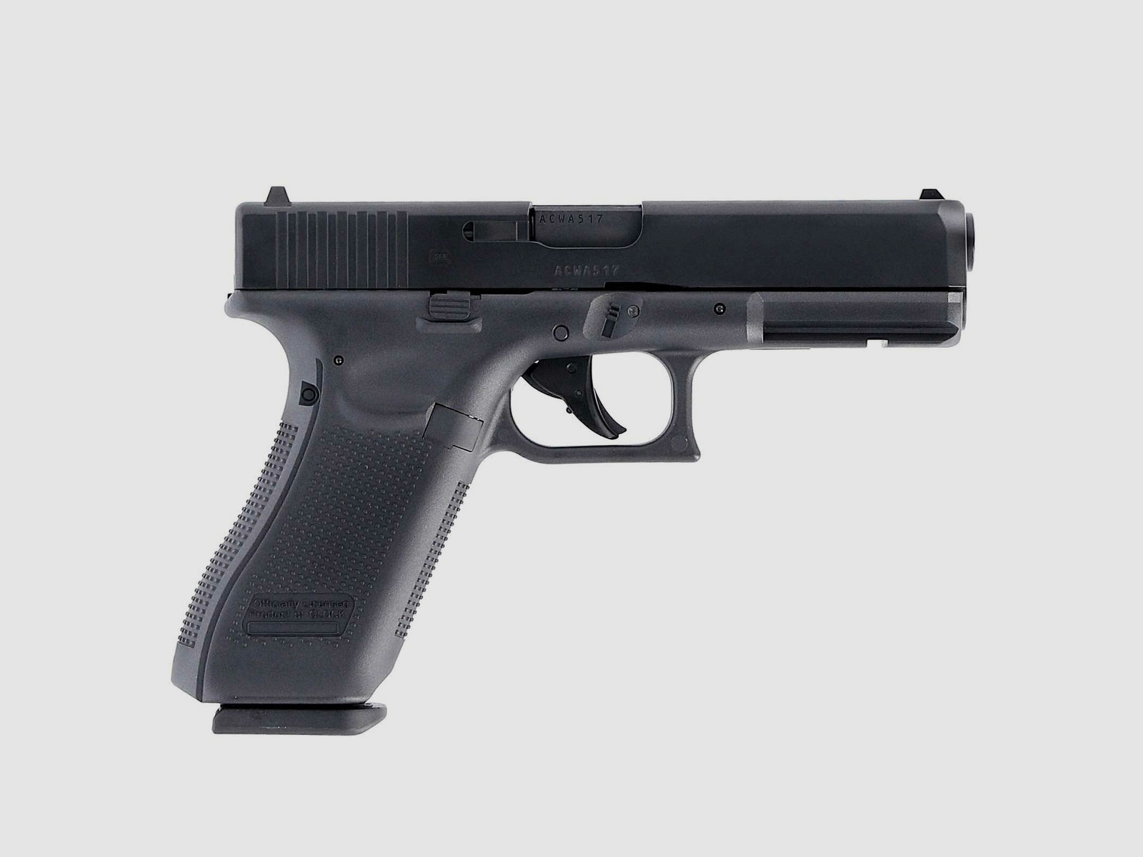 Glock 17 Gen5 Co2-Pistole Kaliber 4,5 mm Stahl BB Blowback (P18)