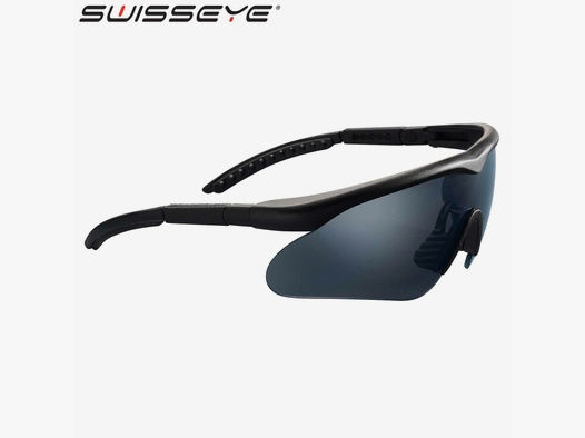 Swisseye Schießbrille / Schutzbrille Raptor Schwarz