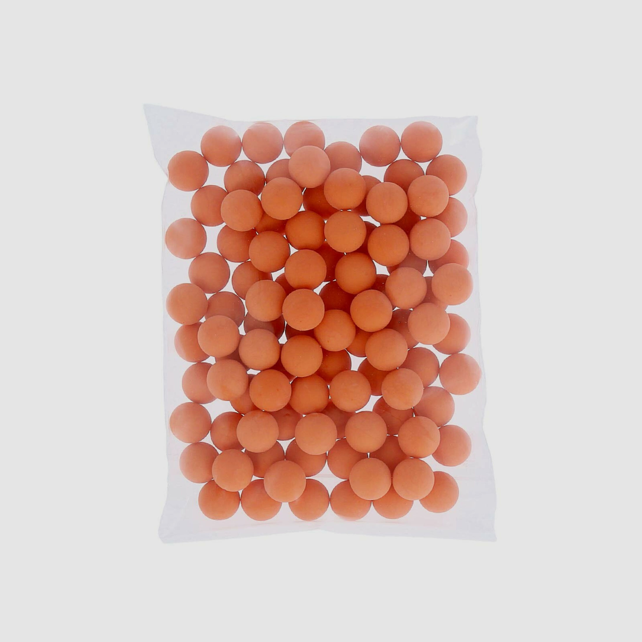 Rubberballs / Gummigeschosse Orange Kal .68 - 100 Stück
