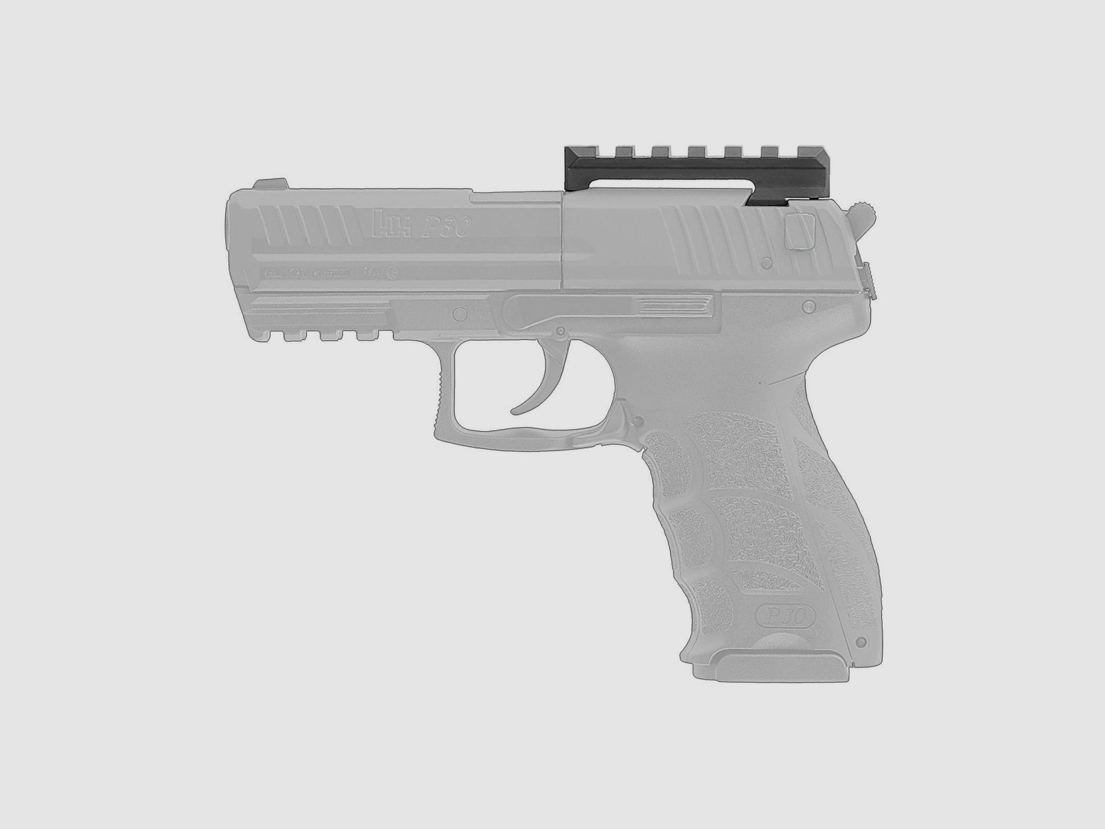 Heckler & Koch Picatinnyschiene für P30 4,5 mm BB Co2-Pistole