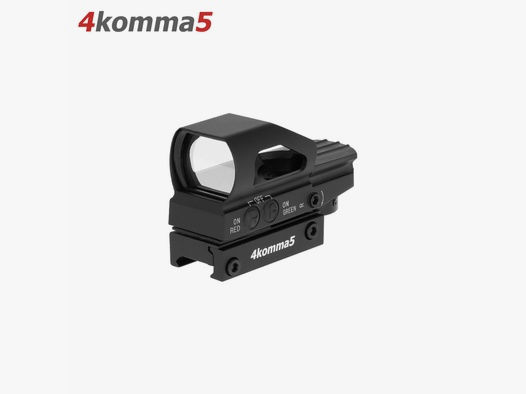 4komma5 HD104 1x33 Red Dot / Leuchtpunktvisier mit Weaver-Montage