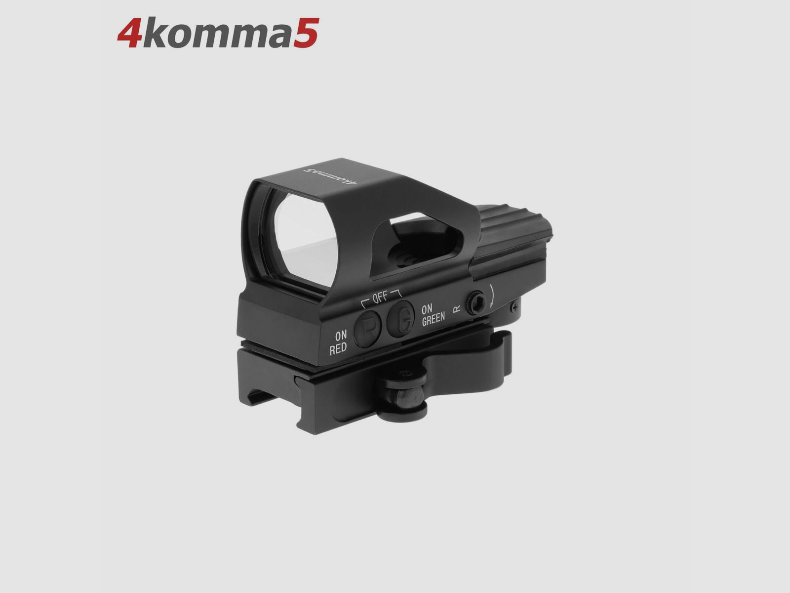 4komma5 HD104QD 1x33 Red Dot / Leuchtpunktvisier mit Weaver-Montage