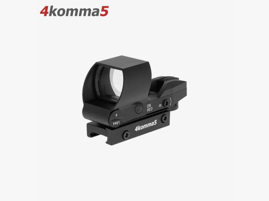 4komma5 HD119 1x33 Red Dot / Leuchtpunktvisier mit Weaver-Montage