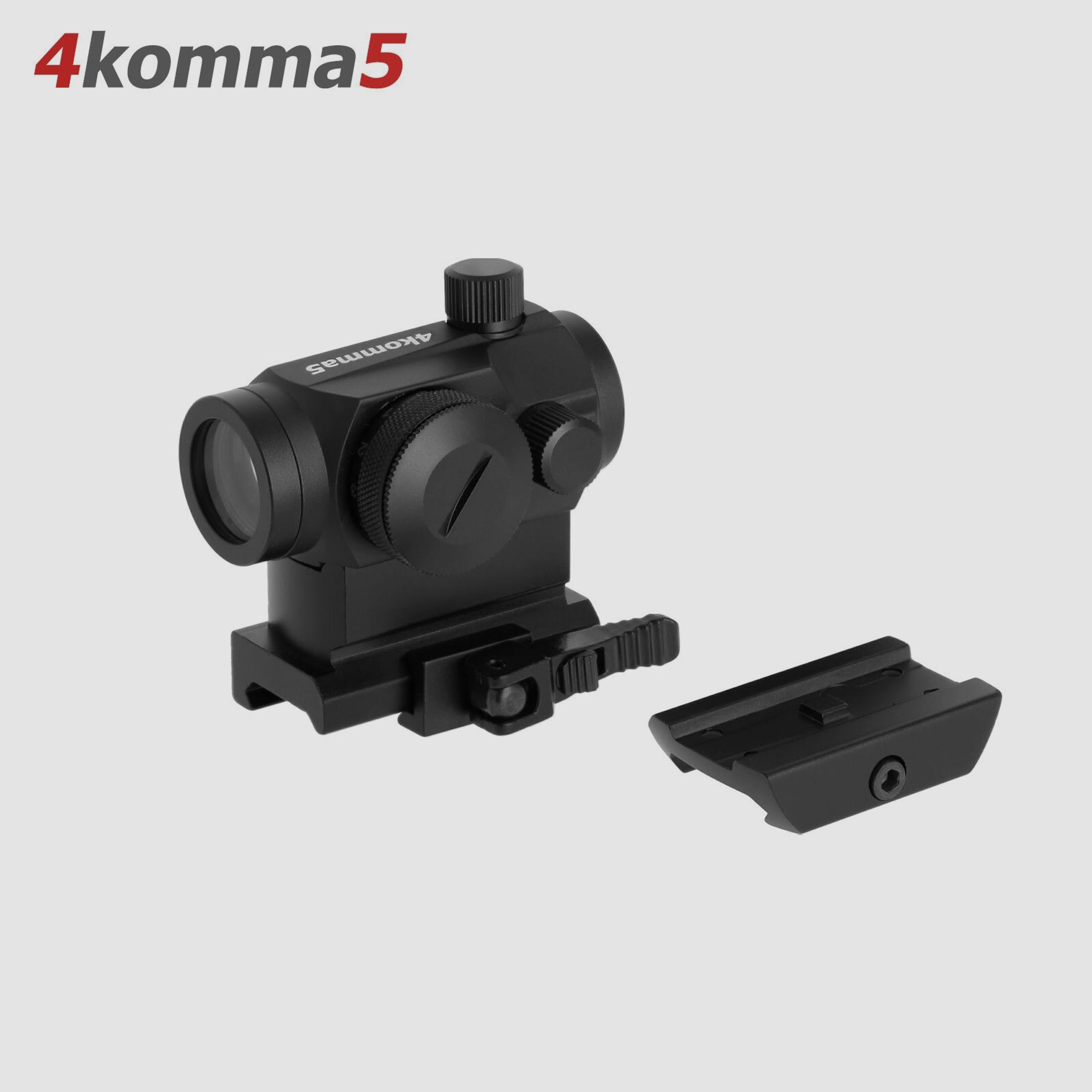 4komma5 M1QD 1x22 Red Dot / Leuchtpunktvisier mit Weaver-Montage