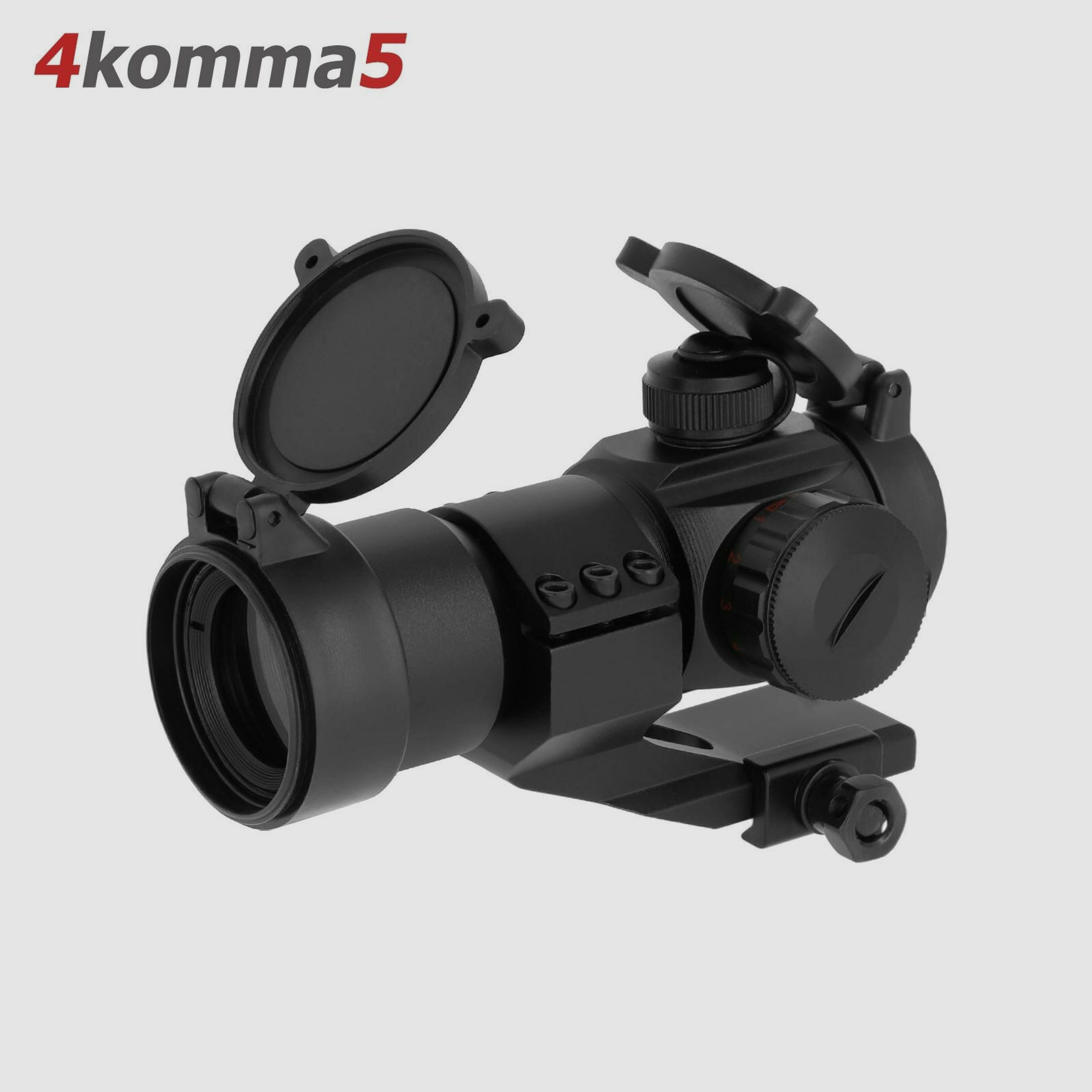 4komma5 M3 1x30 Red Dot / Leuchtpunktvisier mit Weaver-Montage