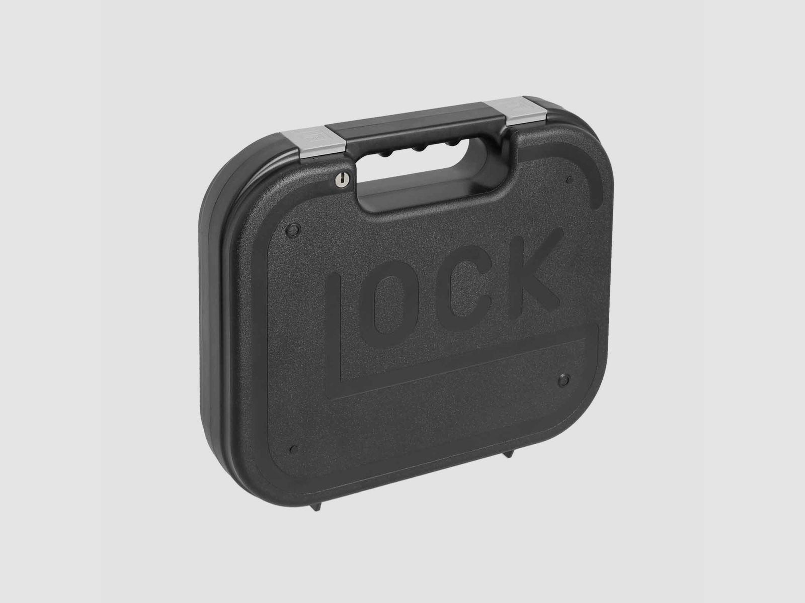 Glock Pistolenkoffer Schwarz 27 x 24 x 6 cm abschließbar