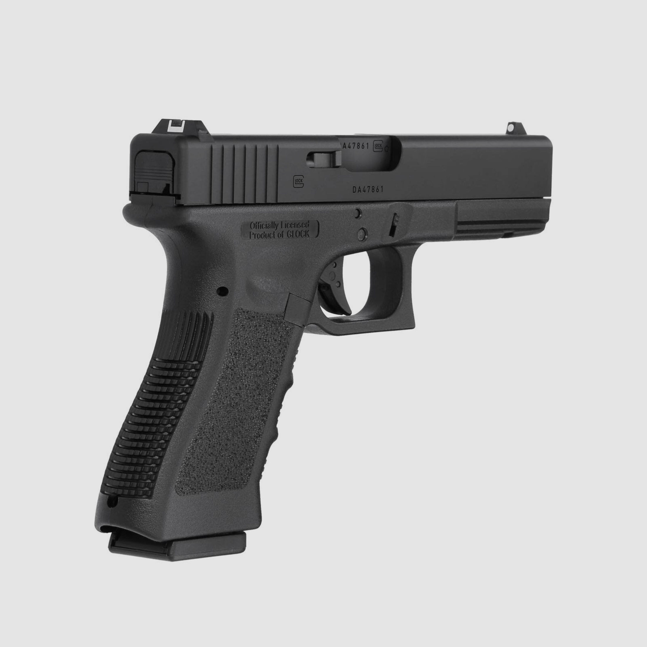 Komplettset Glock 17 Softair-Pistole Kaliber 6 mm BB Gas Blowback (P18)