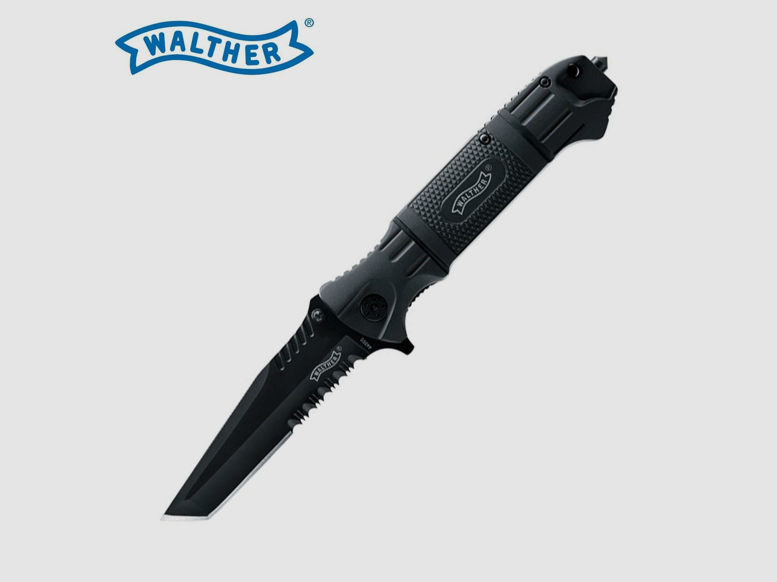 Walther Taschenmesser BlackTacTantoKnife BTTK inkl. Holster (P18)