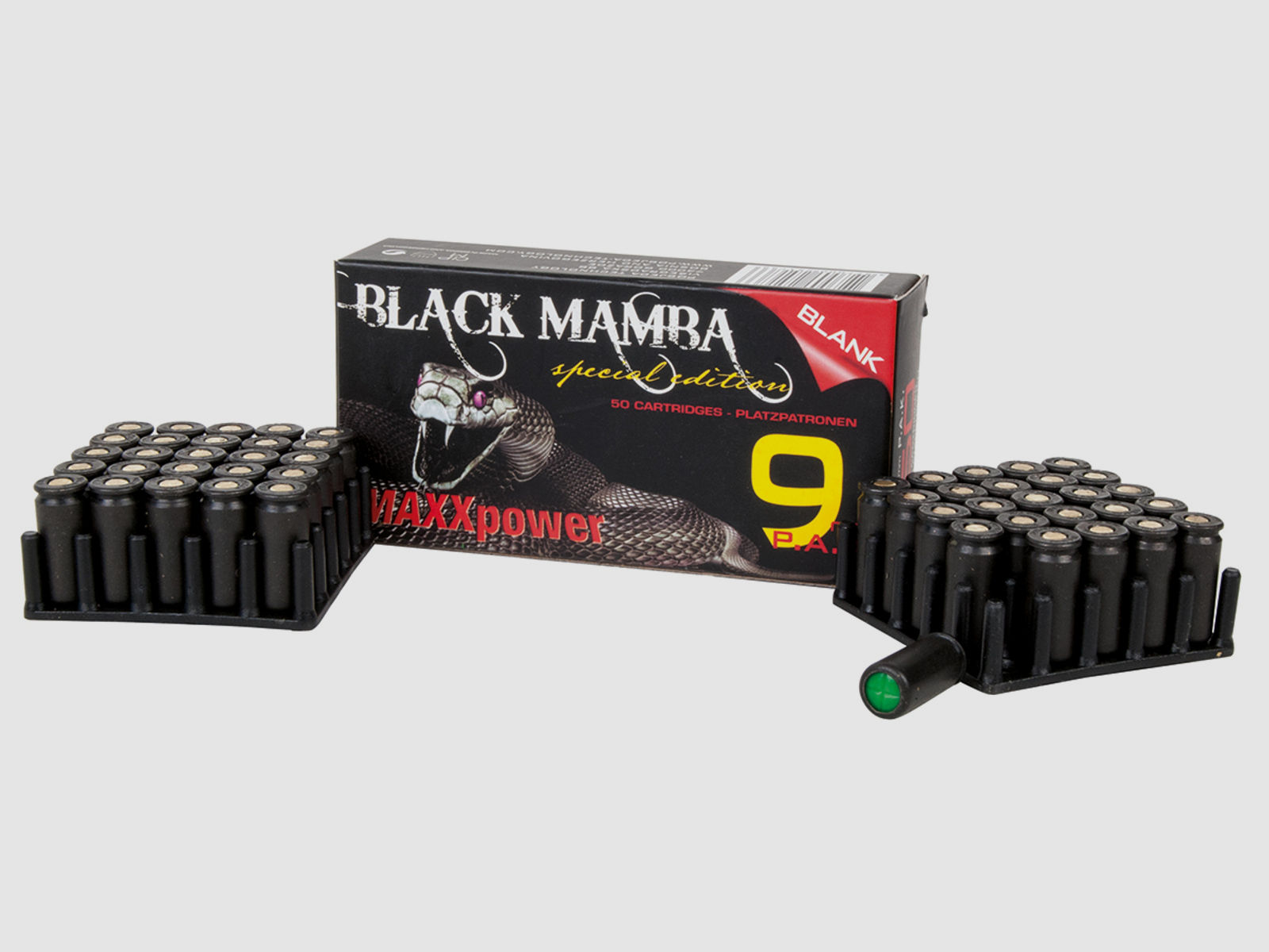 Victory Platzpatronen Black Mamba 9mm P.A.K. 50 Stück