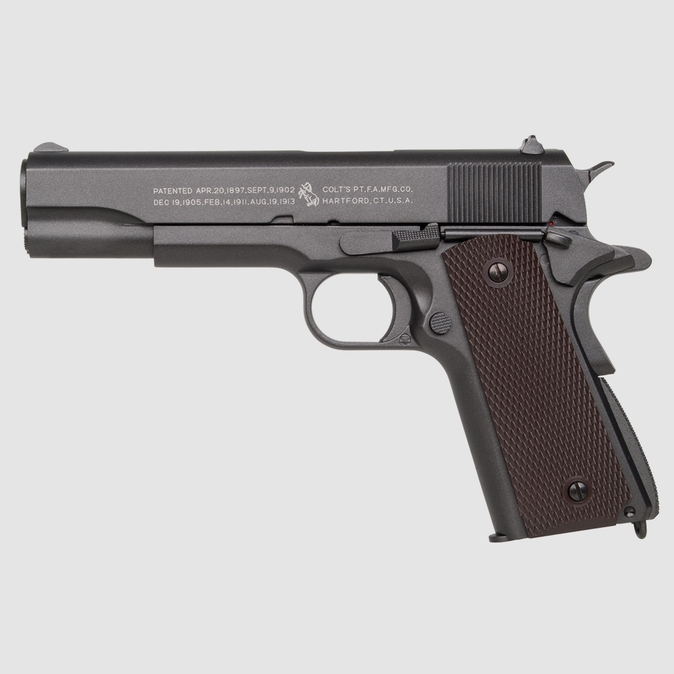 Colt 1911 Schwarz 6mm - Airsoft Co2 BlowBack