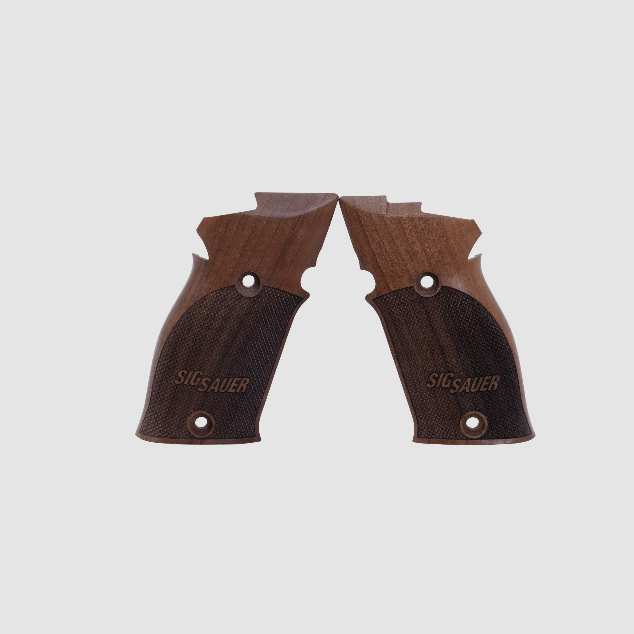 Sig Sauer P220 X-Serie Holzgriffschalen kurz Nussbraun