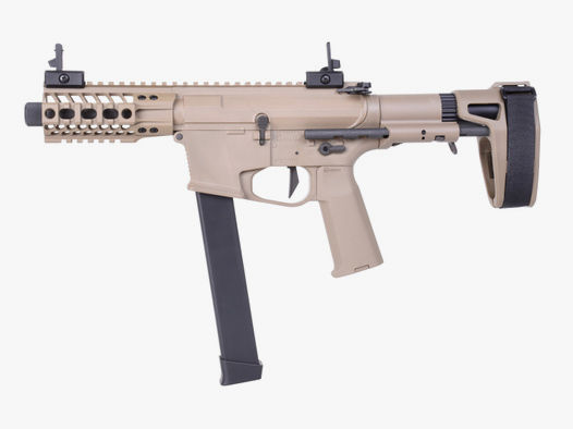 Ares M4 45 Pistol - S Class-S Dark Earth 6mm - Airsoft S-AEG