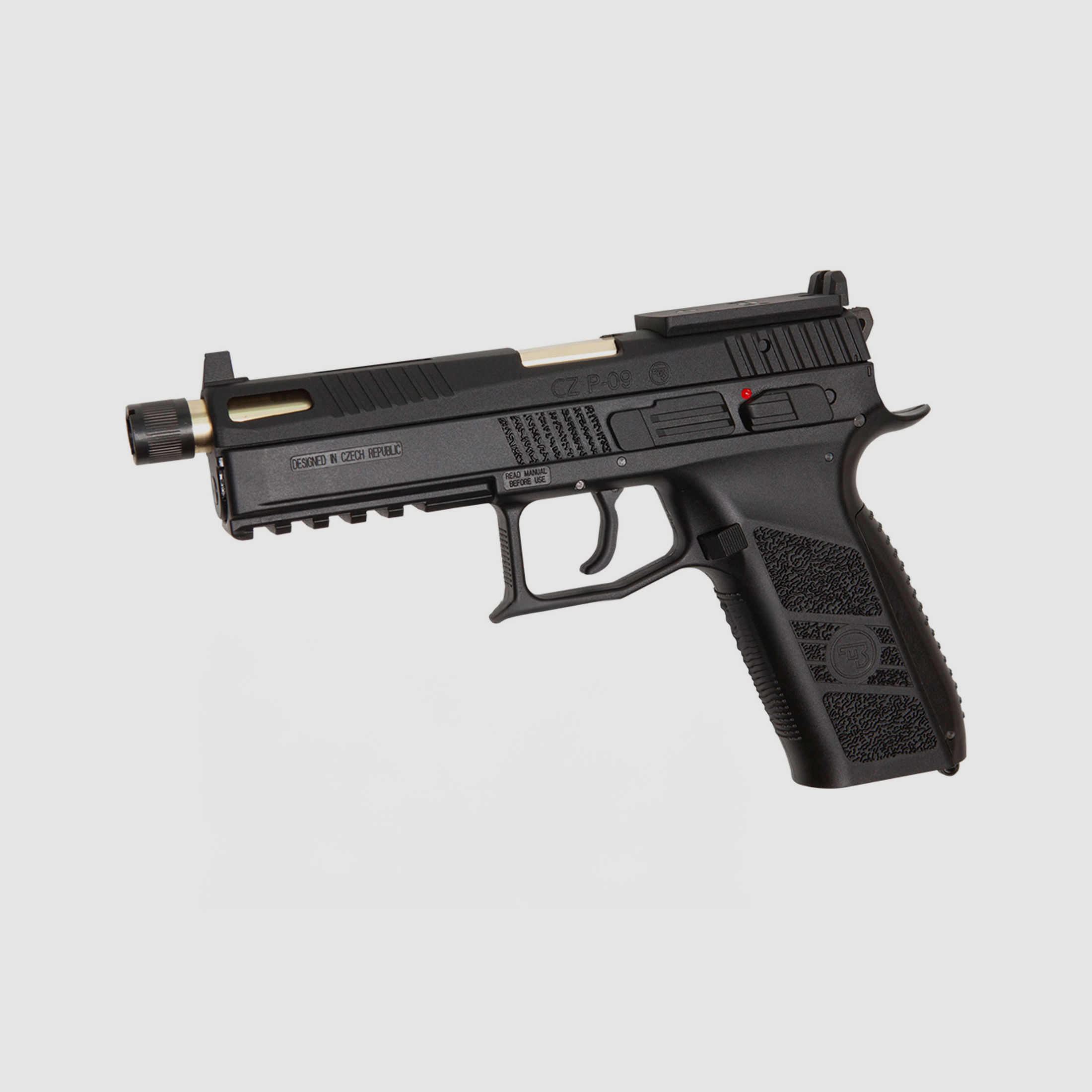 CZ 75 P-09 Optic Ready inkl. Koffer schwarz 6mm - Airsoft Co2 BlowBack