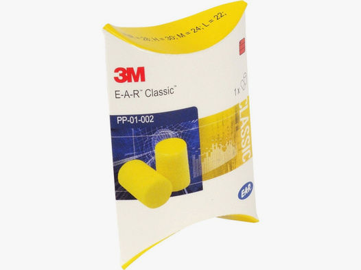3M™ E-A-R™ Classic™ Einweg-Gehörschutzstöpsel – 5er-Pack