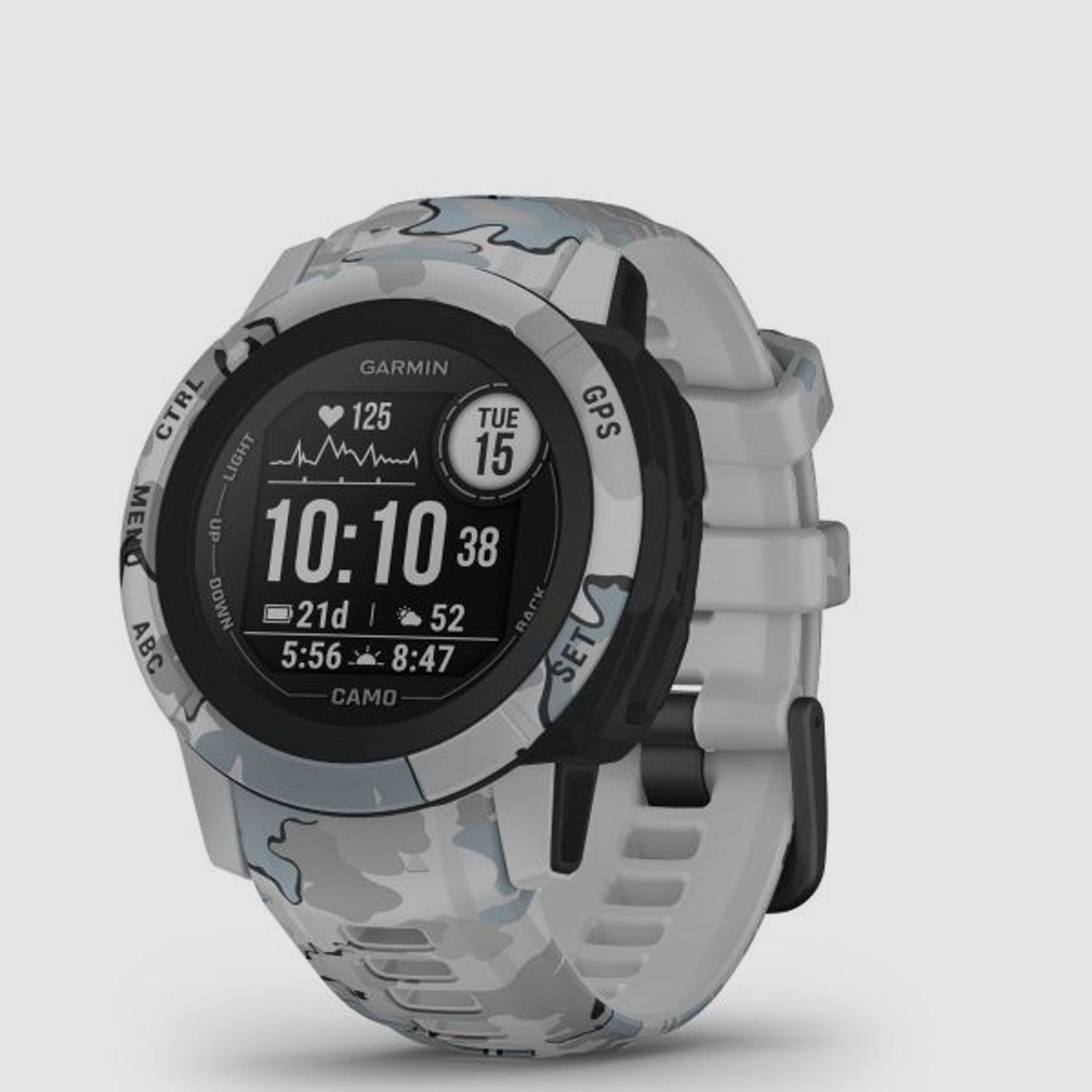 Garmin Garmin Smartwatch Instinct 2S Camo Edition camouflage grau