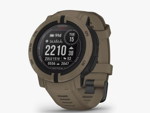 Garmin Garmin Smartwatch Instinct 2 Solar Tactical Edition hellbraun