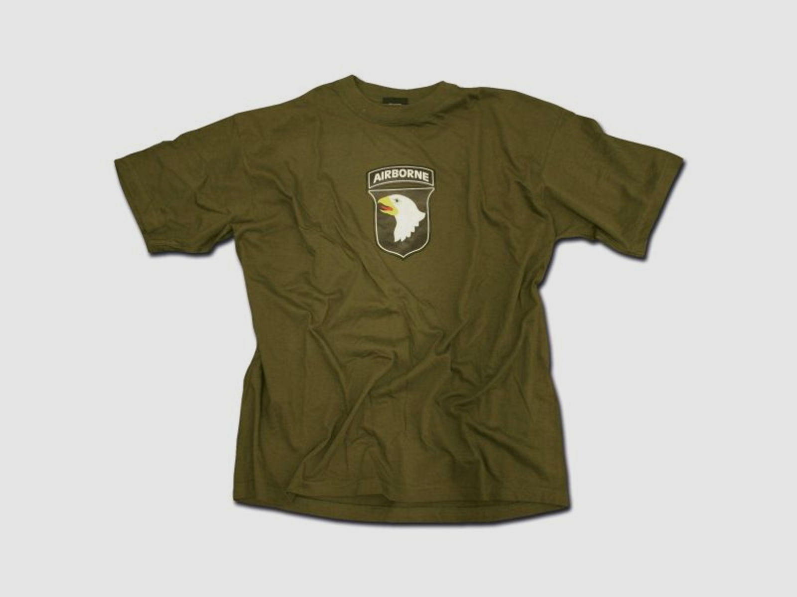 Mil-Tec T-Shirt 101st Airborne Division oliv