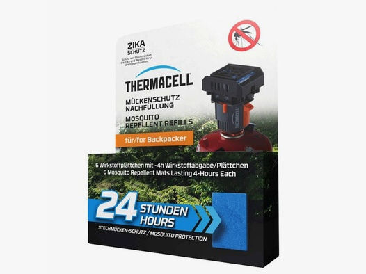 ThermaCELL Thermacell Insektenschutz Nachfüllpack Backpacker M-24 24 Std.