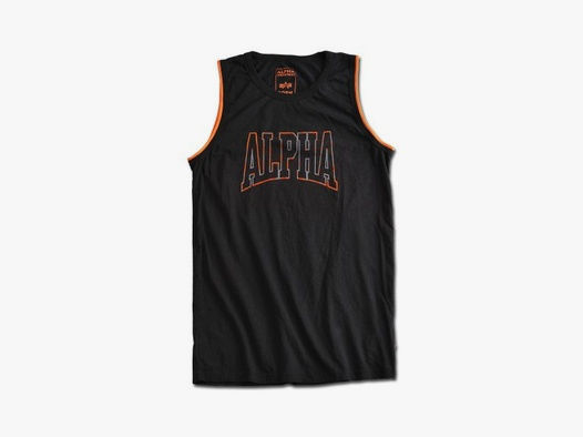 alpha industries Alpha Industries Tank Top Alpha Print schwarz, Größe S