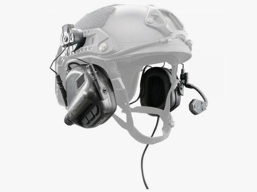 EARMOR Earmor Aktivgehörschutz M32 für FAST Helme NRR22 schwarz